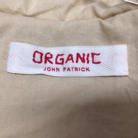 ORGANIC by John Patrick Women's Size 2 Jacket Fleece Pullover Ivory $398 Made US - Picture 5 of 9